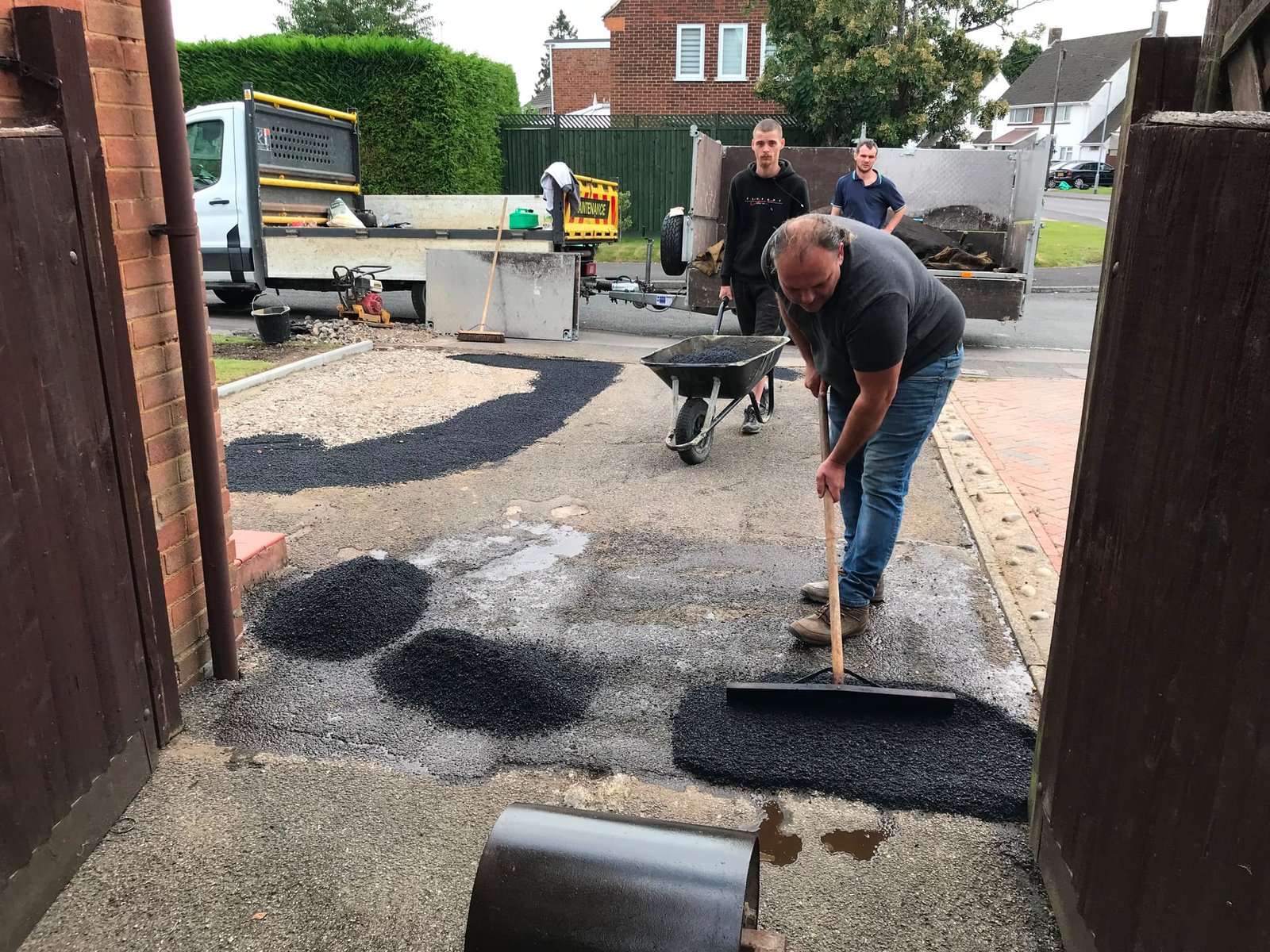 Tarmac driveway